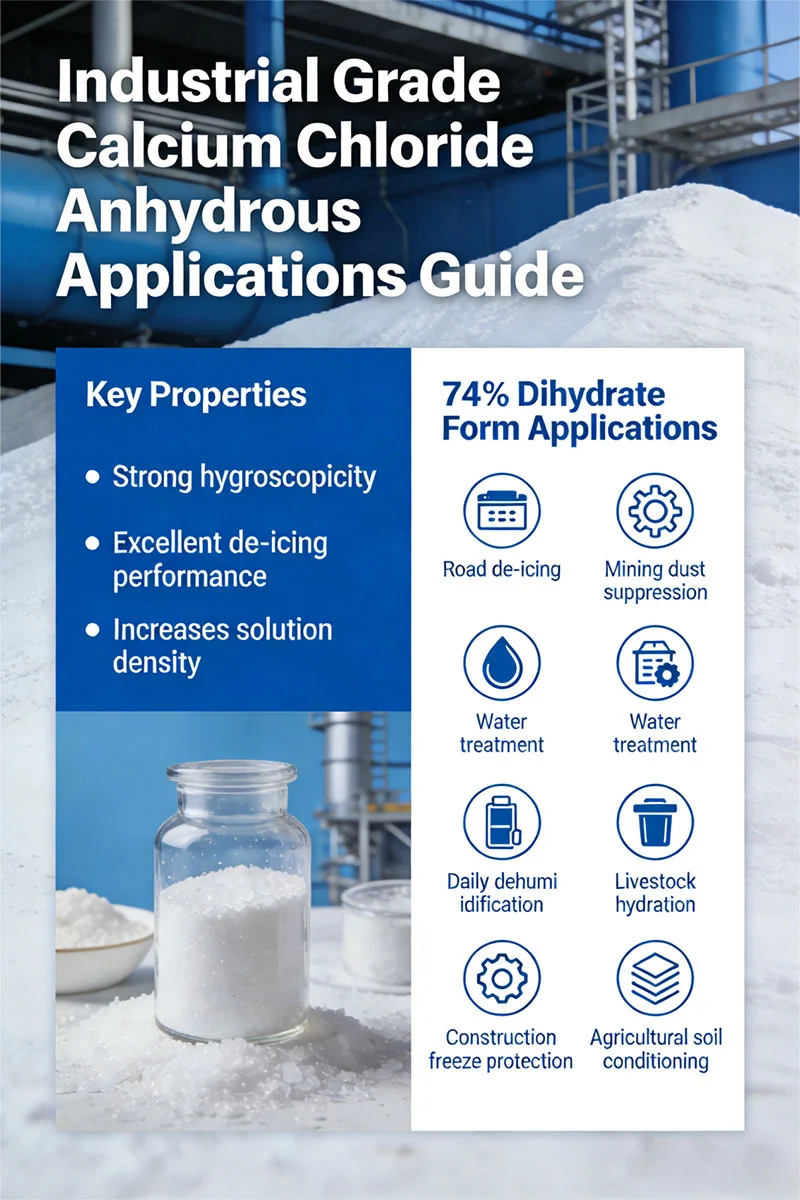 Industrial Grade Calcium Chloride Dihydrate